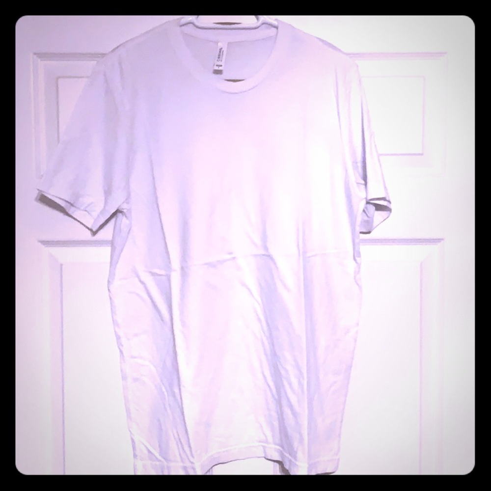 Plain White Short-sleeved Tshirt